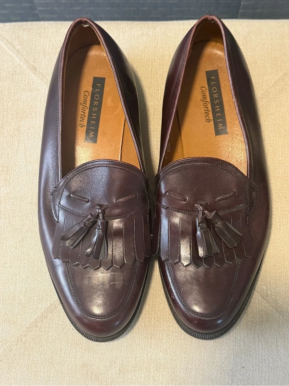 Vintage Florsheim Comfortech Men’s Tassel Kiltie Loafers
